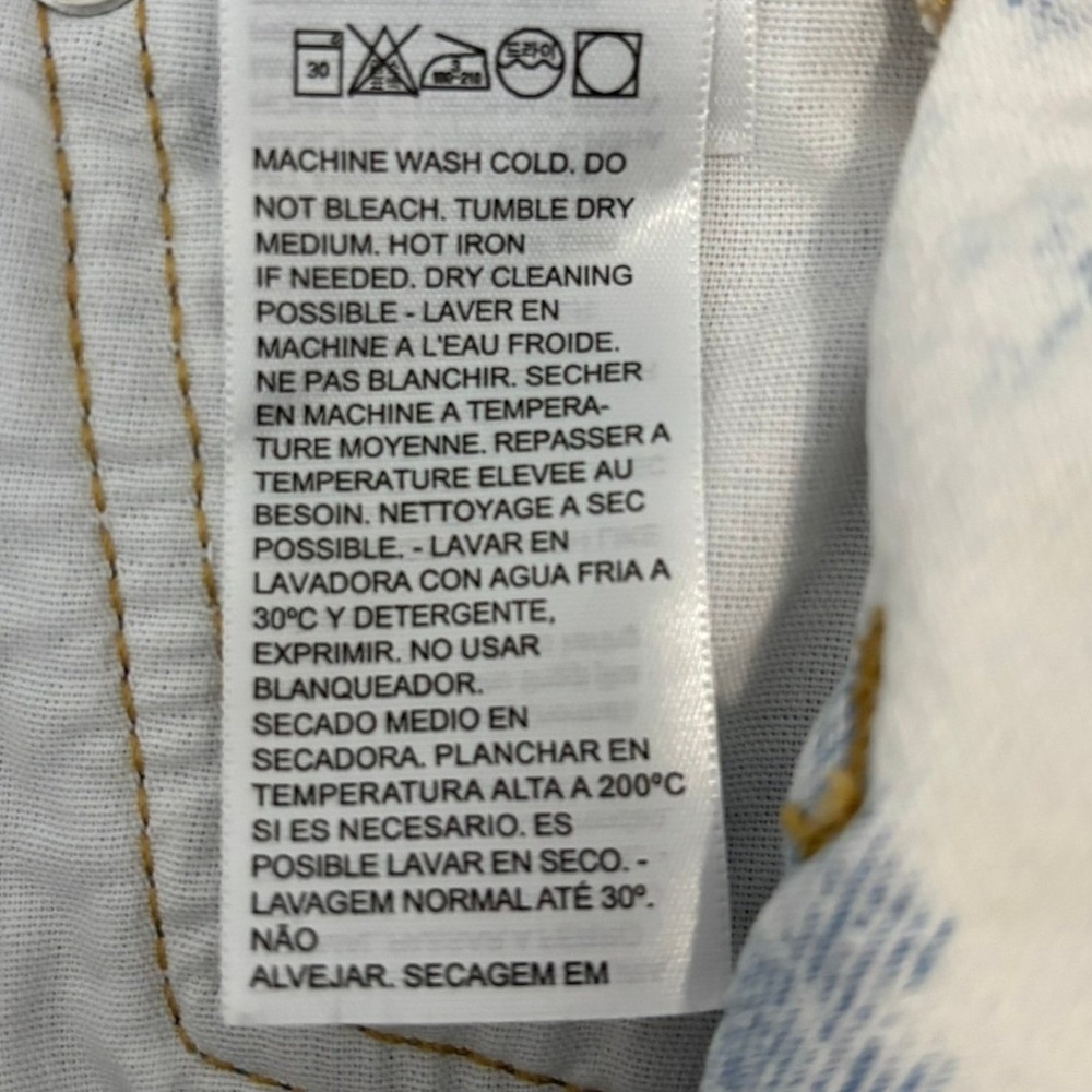 Levi's 501 '81 Jeans Women 26/29 Acid Wash Rare R-ONLY Blank Tab - Picture 10 of 11
